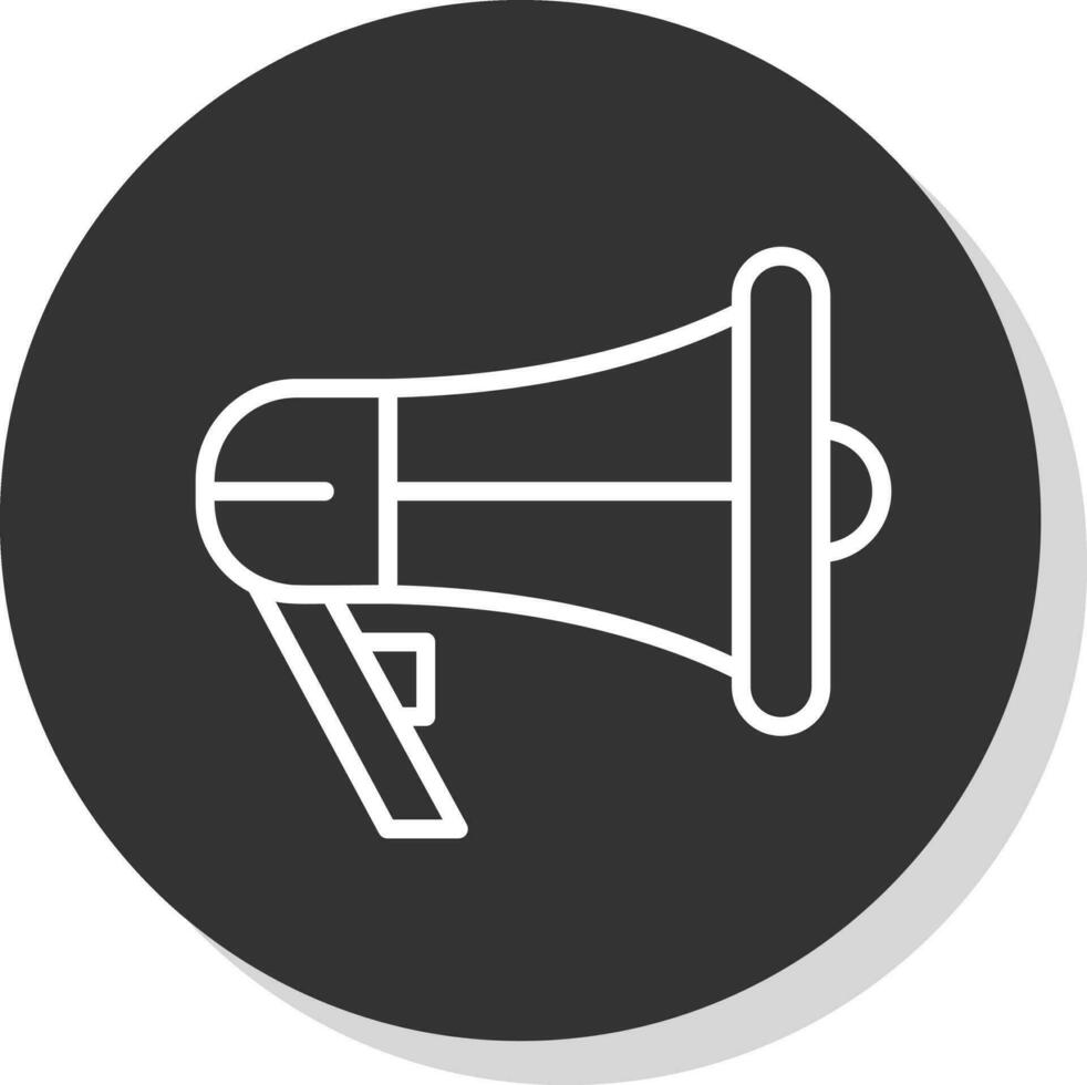 Megaphone Vector Icon Design