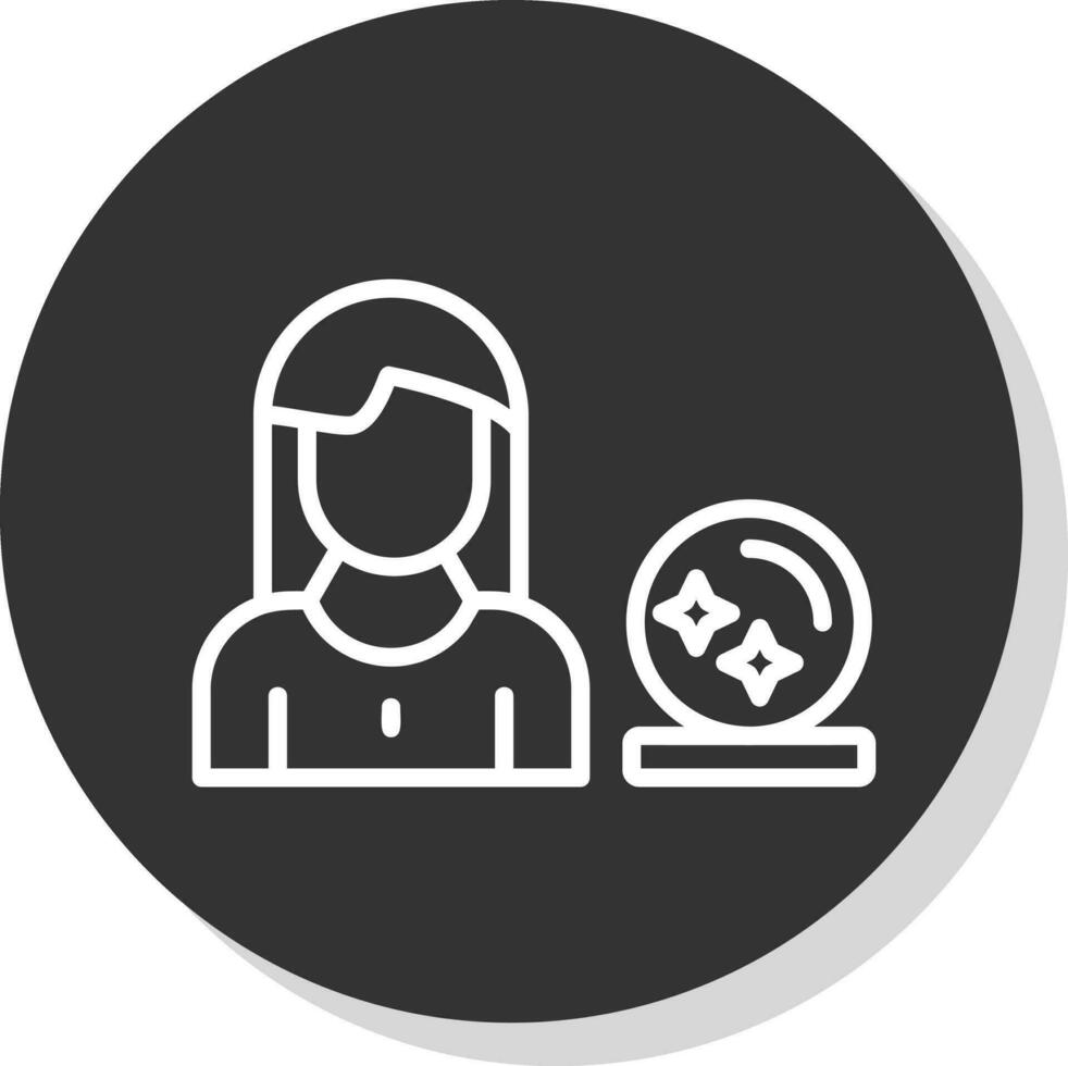 Fortune teller Vector Icon Design