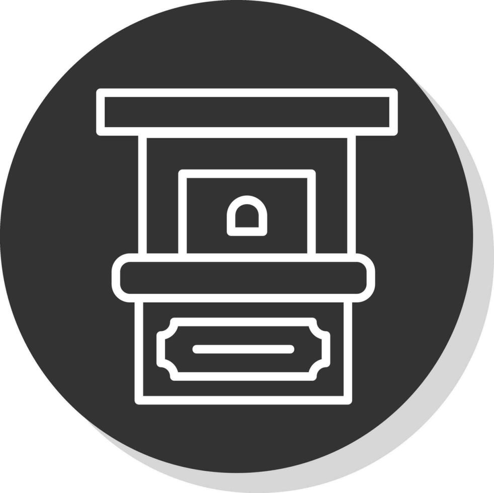 Ticket office Vector Icon Design