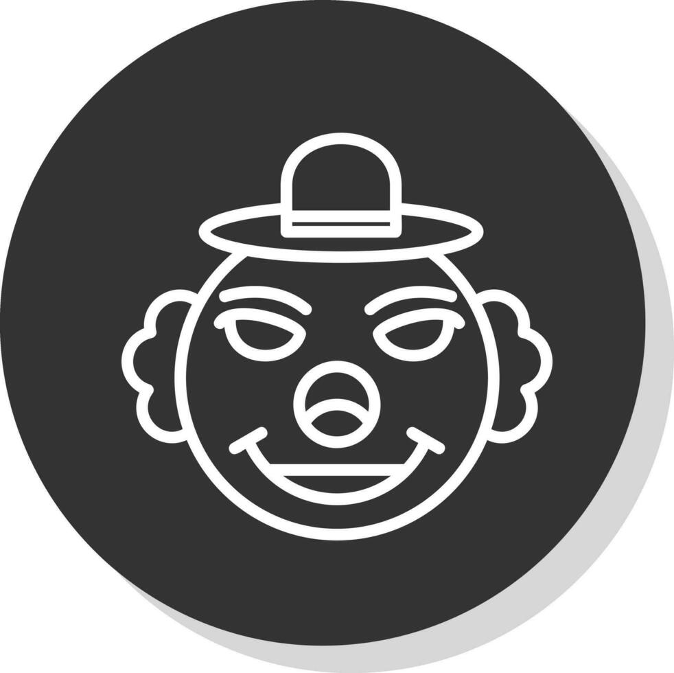 Clown Vector Icon Design