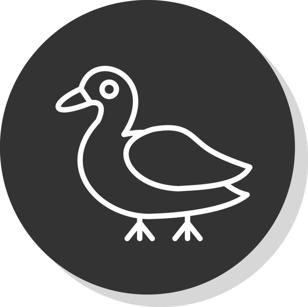 Duck Vector Icon Design