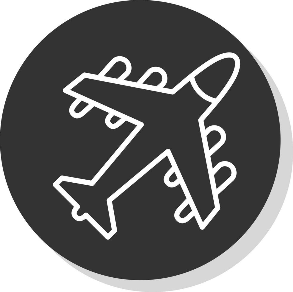 Plane Vector Icon Design