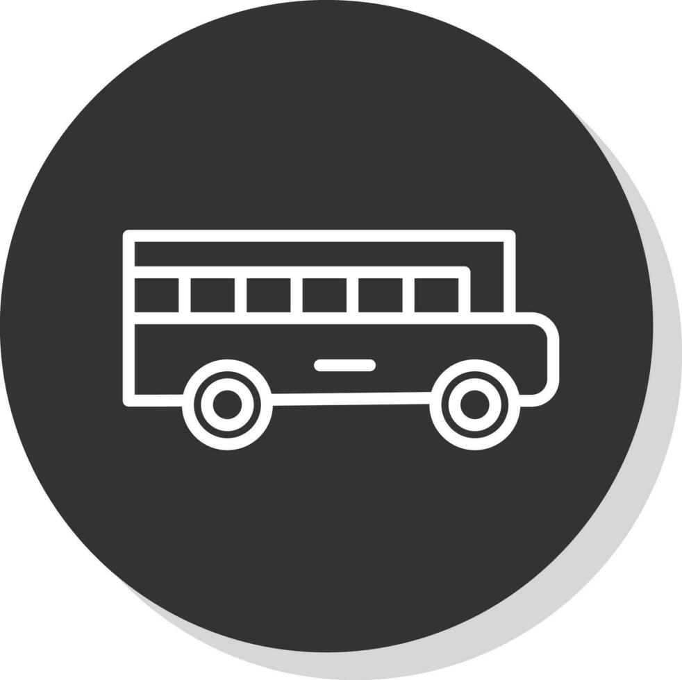 School bus Vector Icon Design