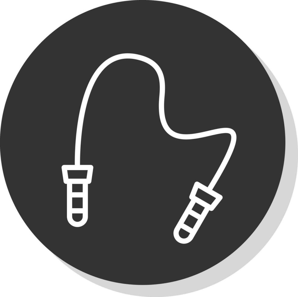 Skipping rope Vector Icon Design