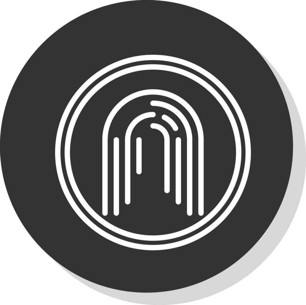 Finger print Vector Icon Design
