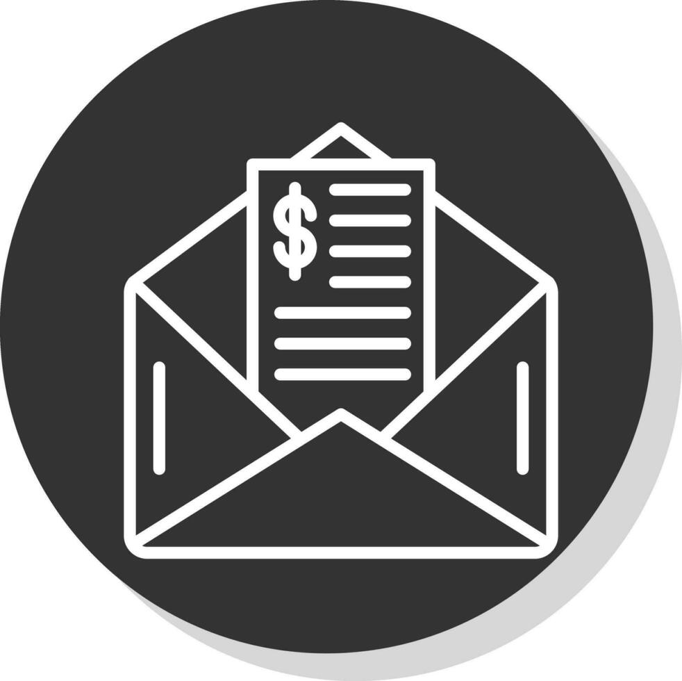 Paycheck Vector Icon Design