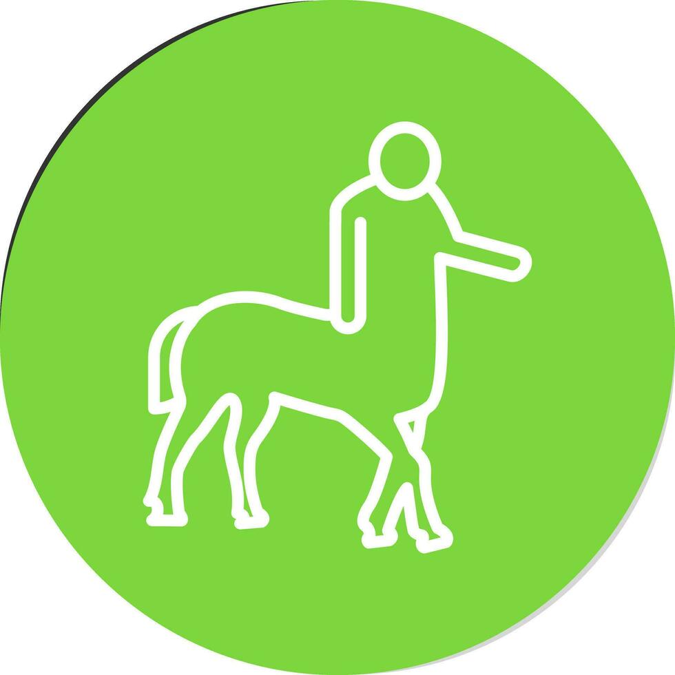 Centaur Vector Icon Design