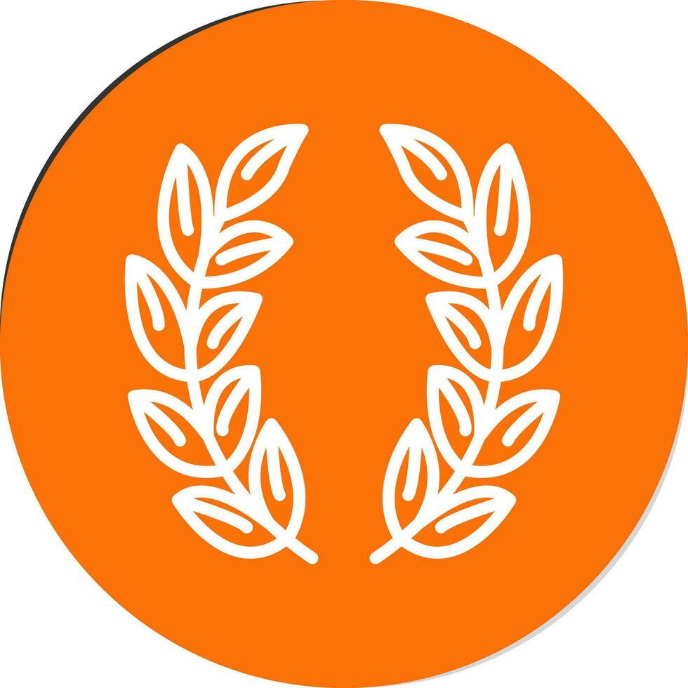 Laurel Vector Icon Design