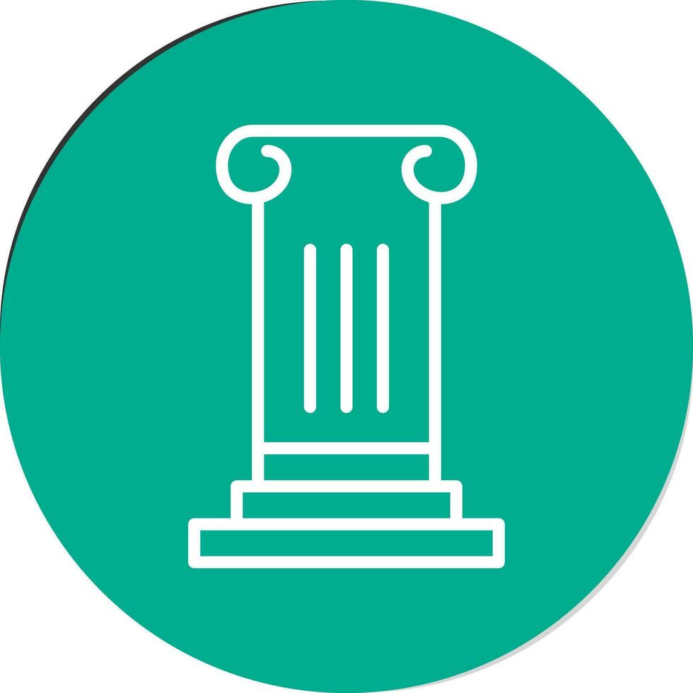 diseño de icono de vector de columna