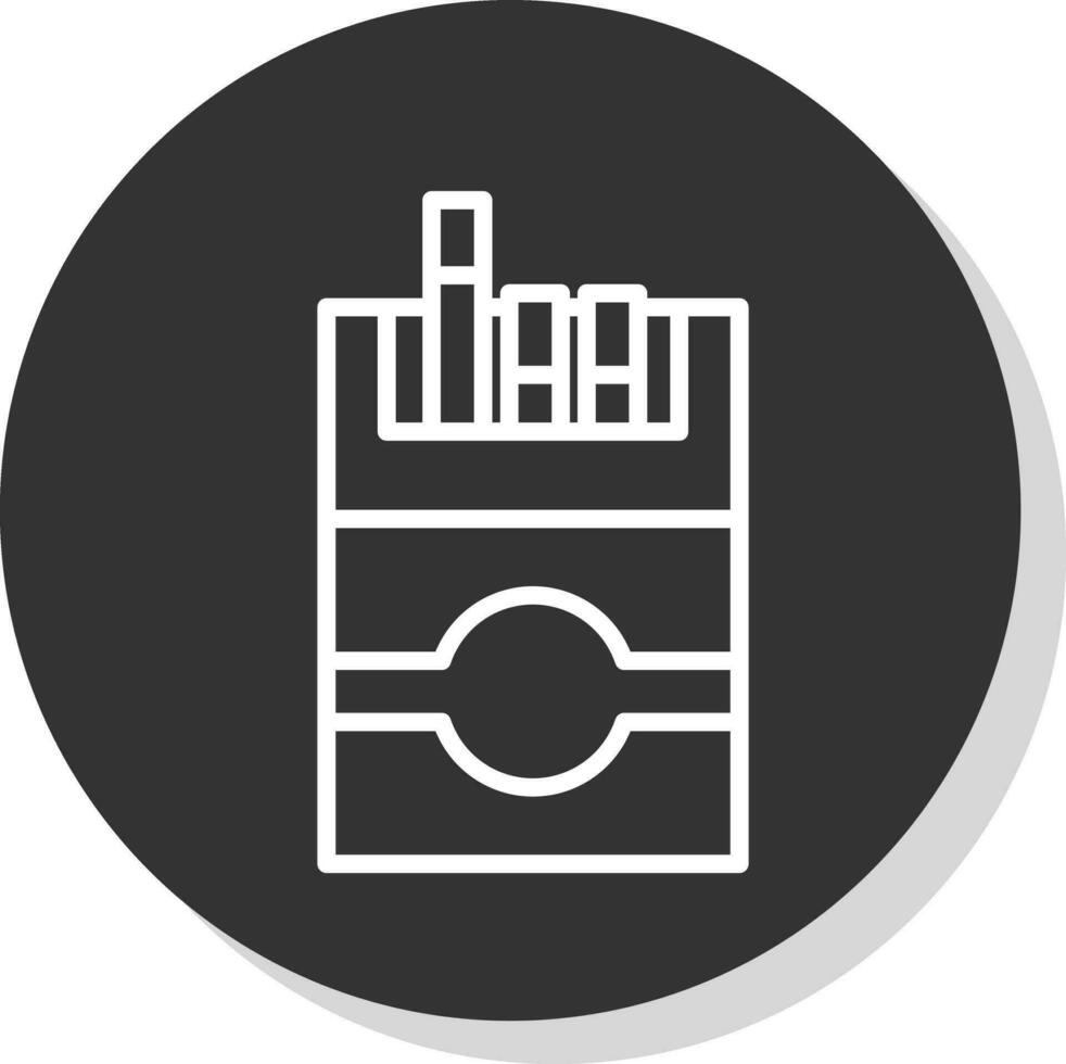 Cigarette Vector Icon Design