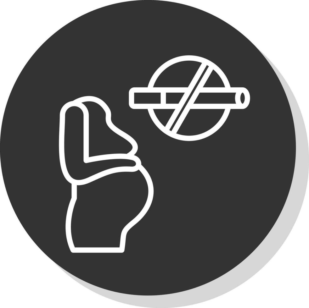 Pregnant Vector Icon Design