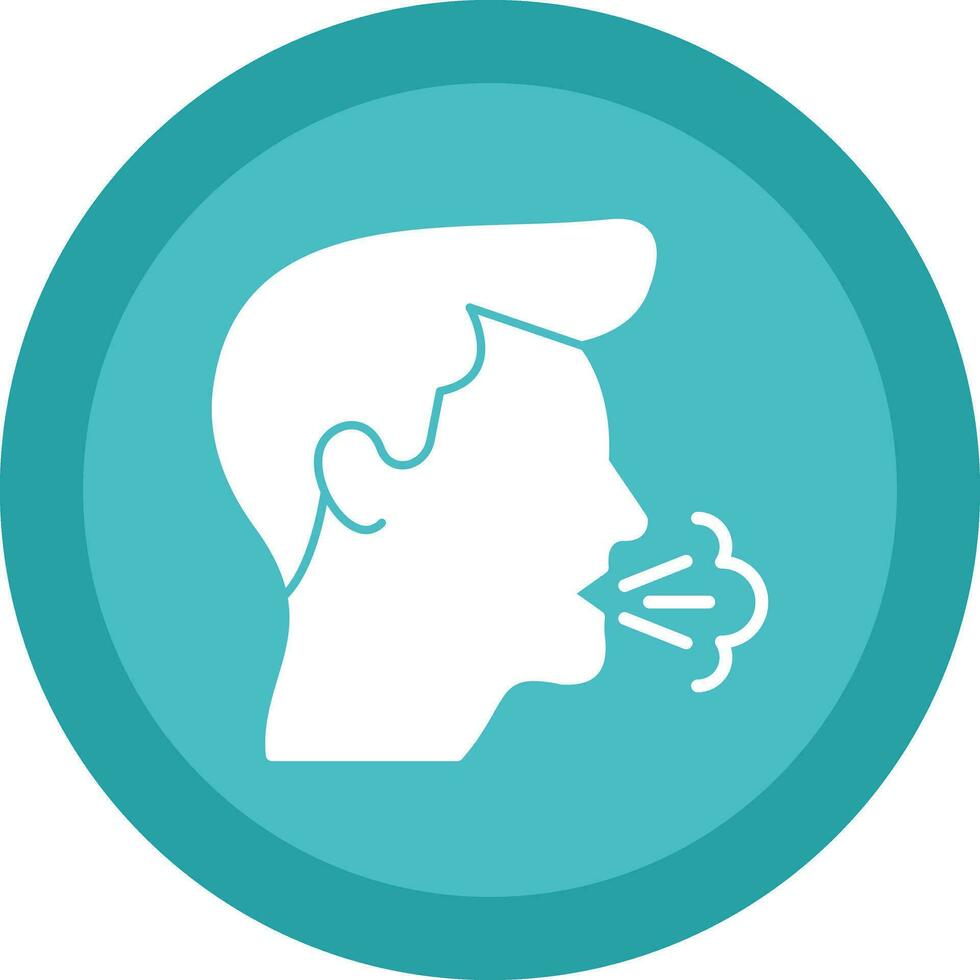 Cough Vector Icon Design