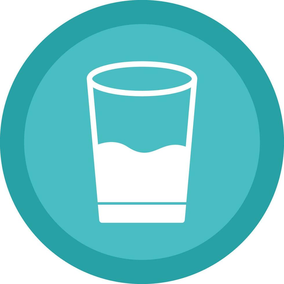 Glass of water Vector Icon Design