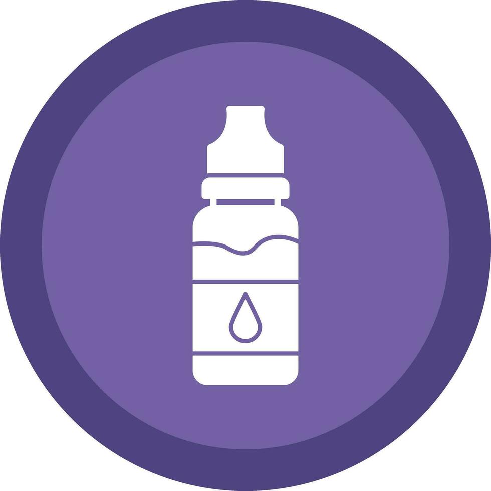 Vape liquid Vector Icon Design
