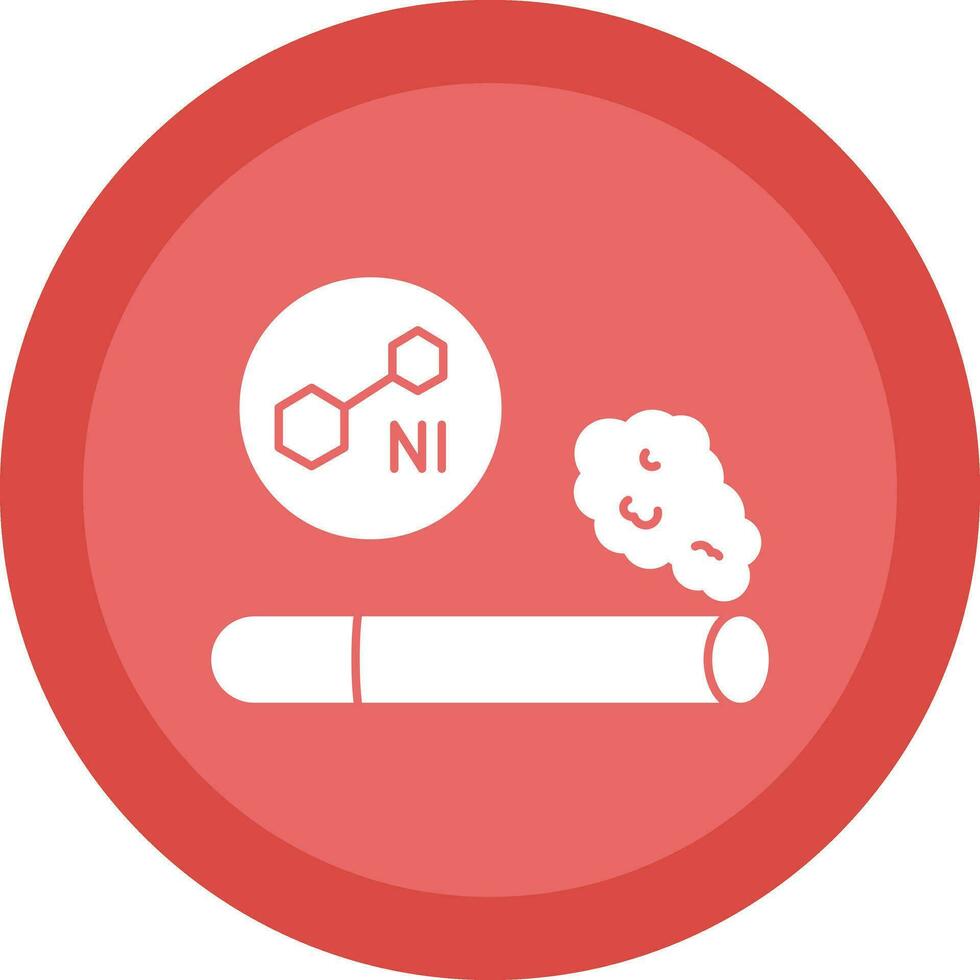 Nicotine Vector Icon Design