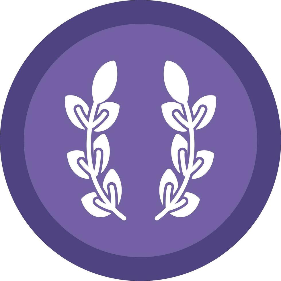 Laurel Vector Icon Design