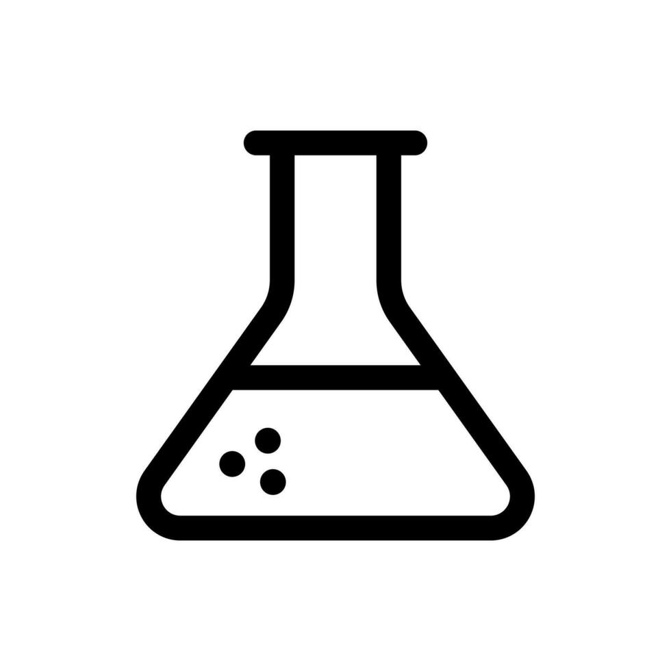 Simple Lab icon. The icon can be used for websites, print templates, presentation templates, illustrations, etc vector