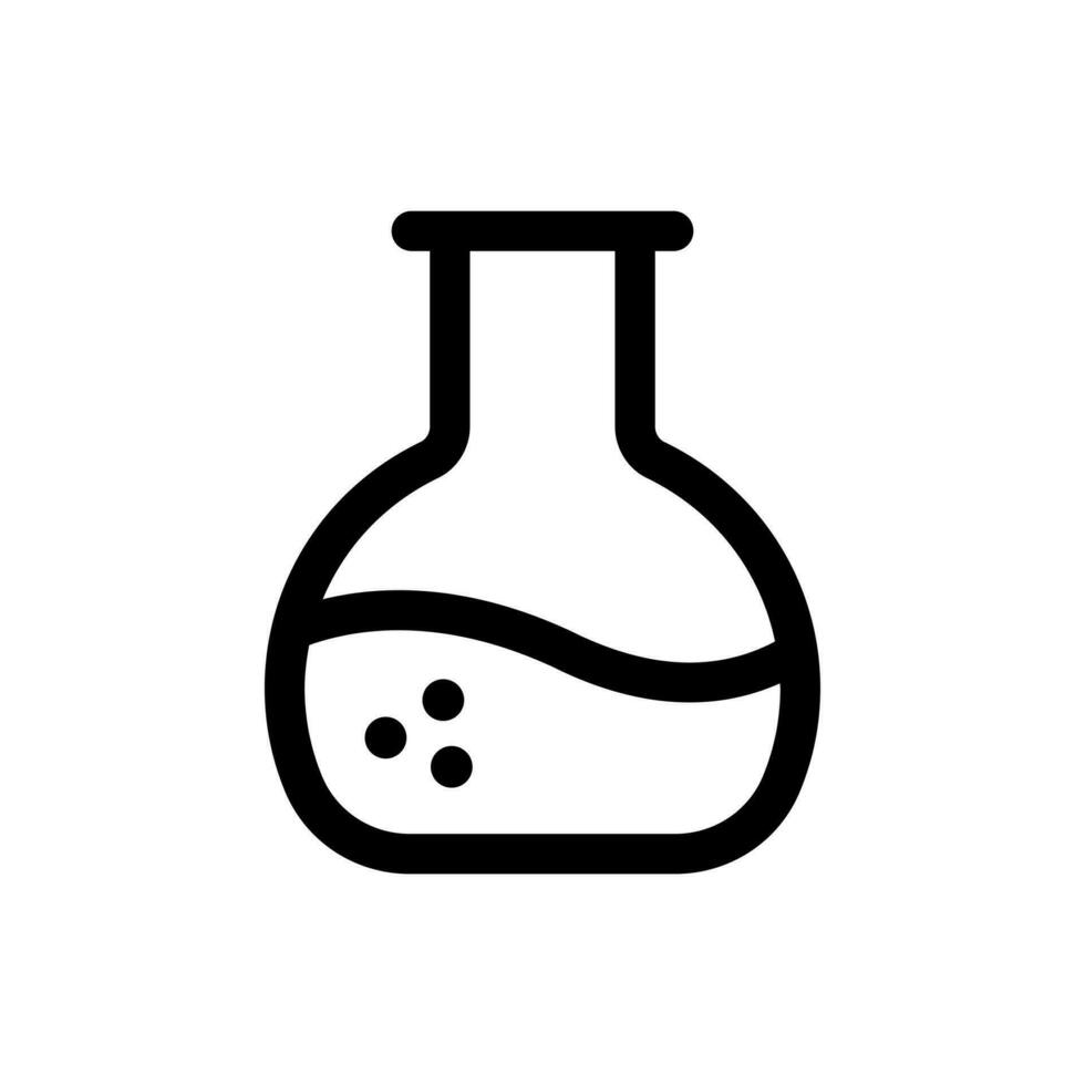 Simple Chemistry icon. The icon can be used for websites, print templates, presentation templates, illustrations, etc vector