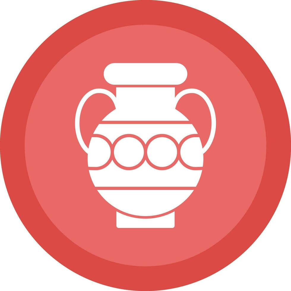 Amphora Vector Icon Design