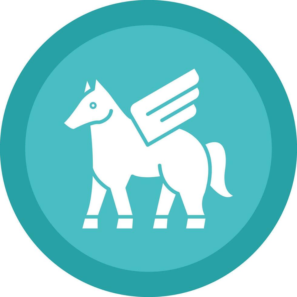 Pegasus Vector Icon Design