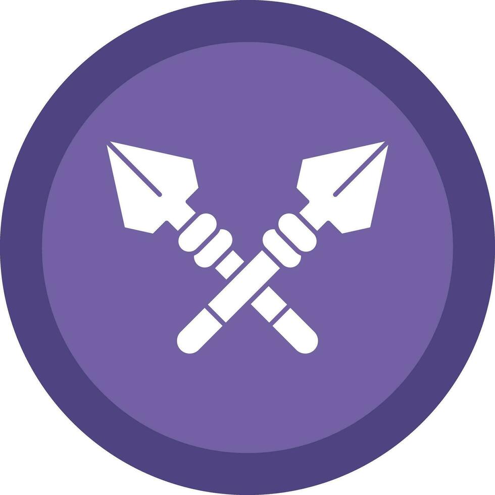 Spear Vector Icon Design