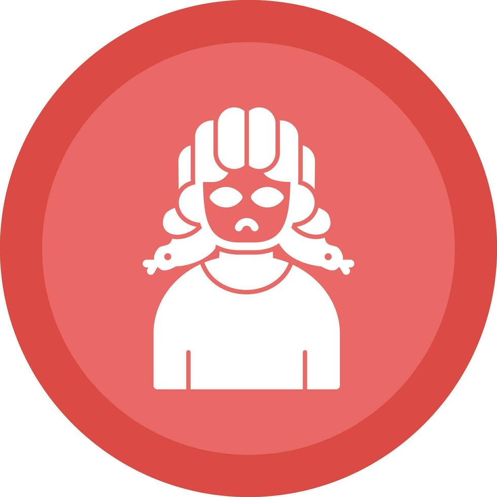 Medusa Vector Icon Design
