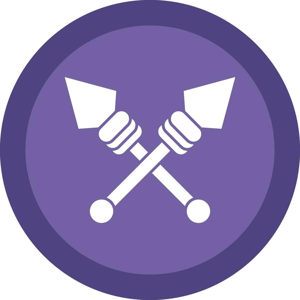 Spear Vector Icon Design