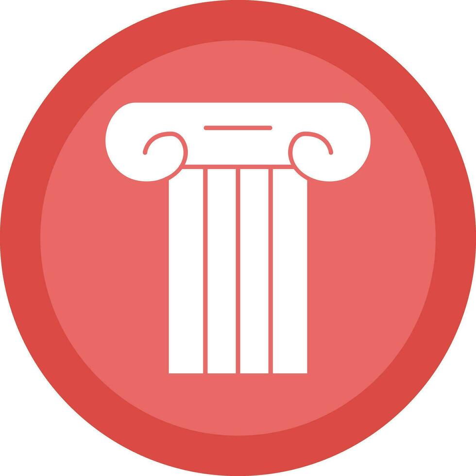 Ancient pillar Vector Icon Design