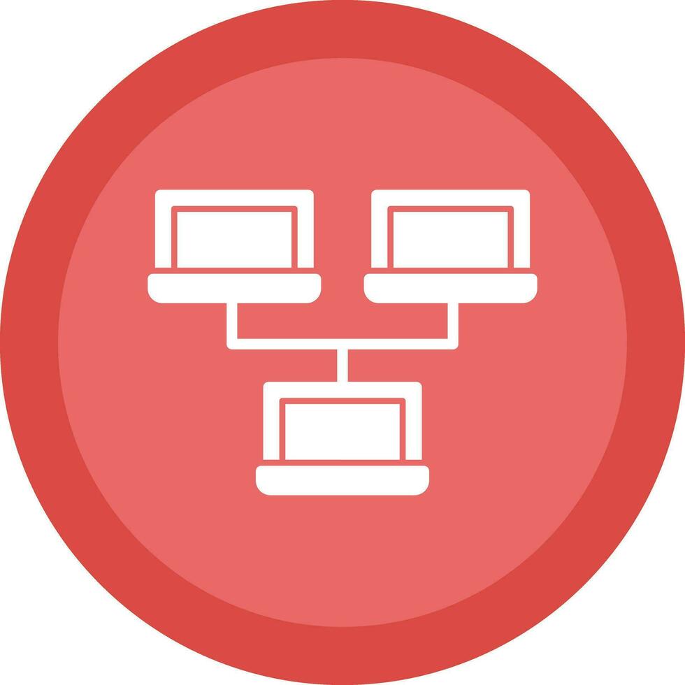 Local network Vector Icon Design