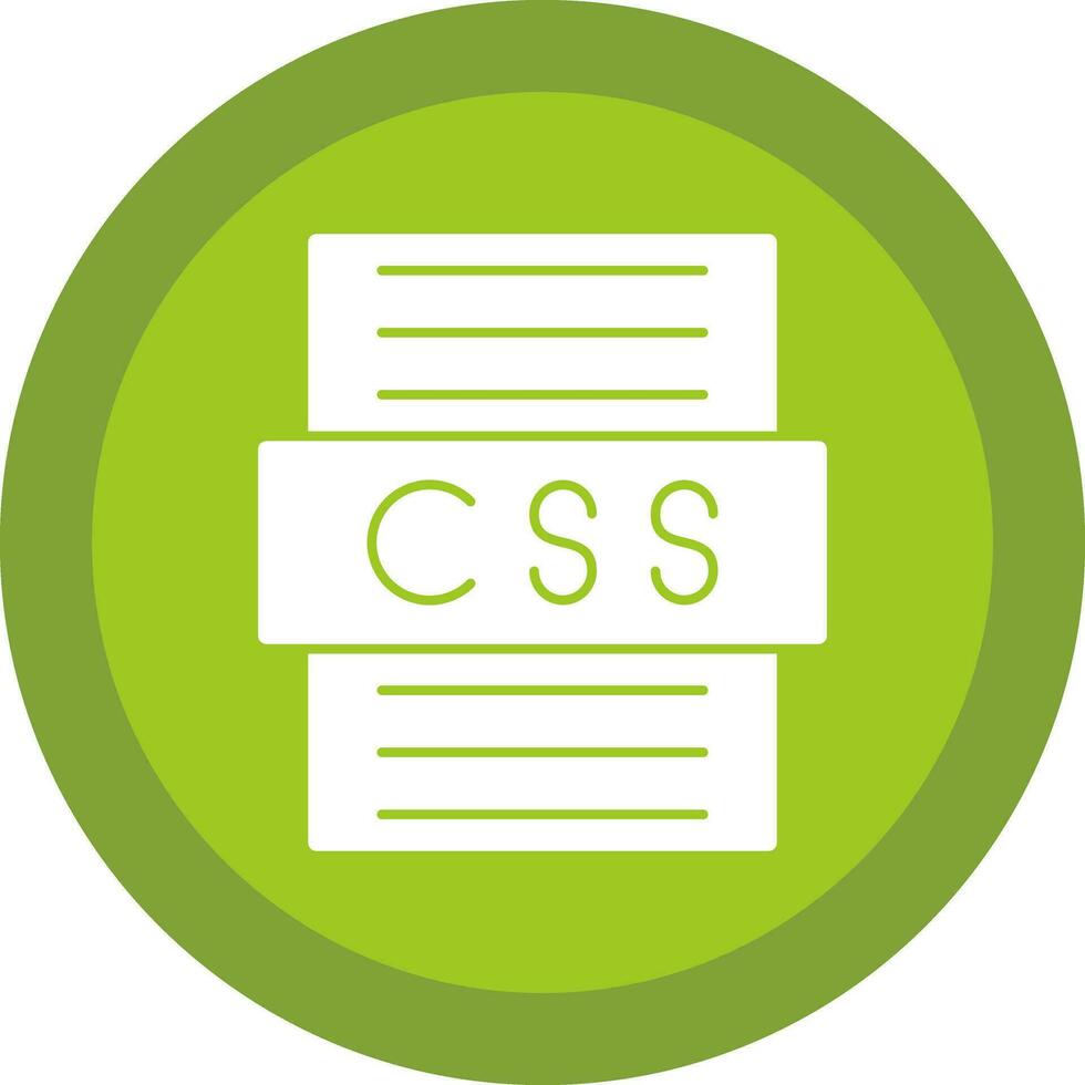 Css file Vector Icon Design