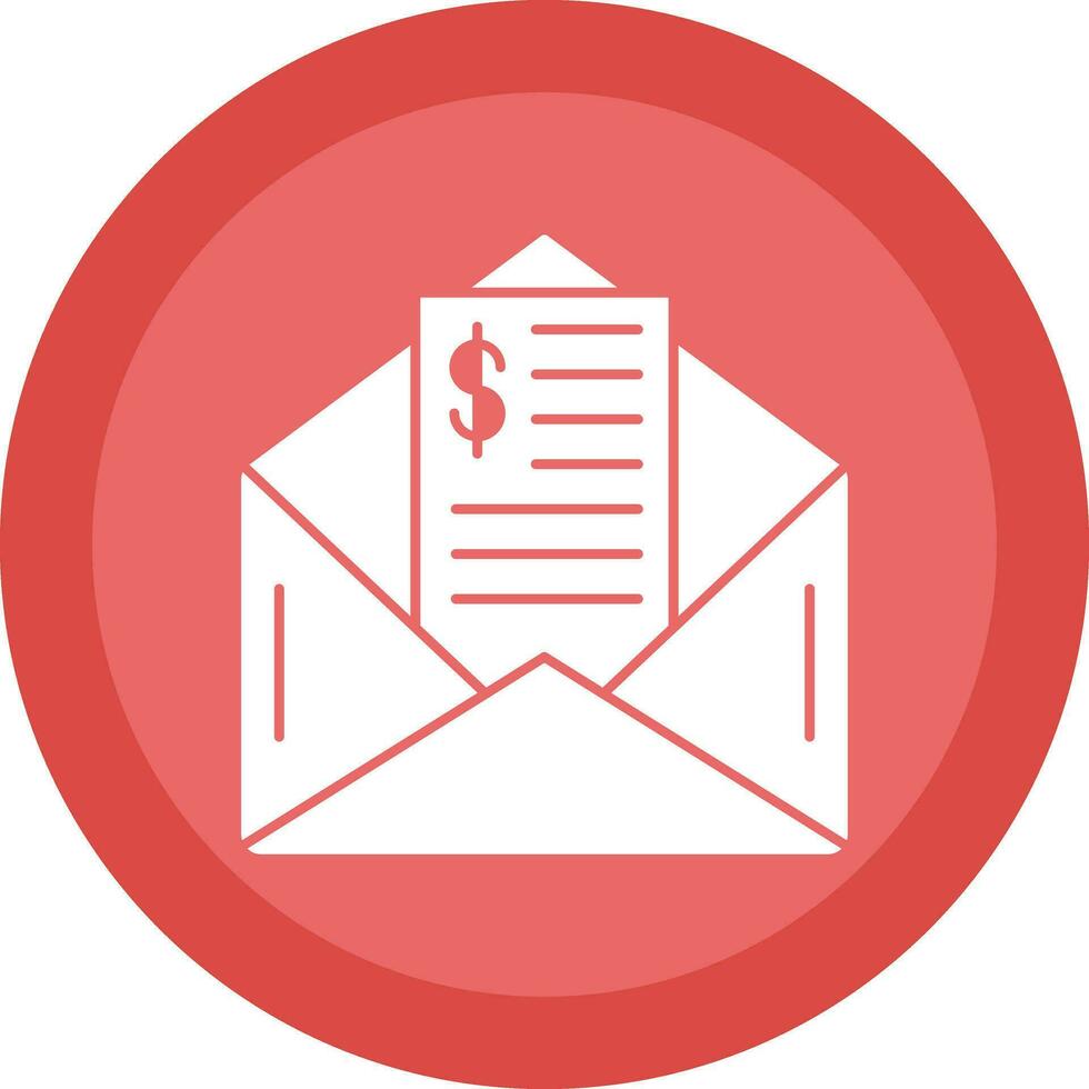 Paycheck Vector Icon Design