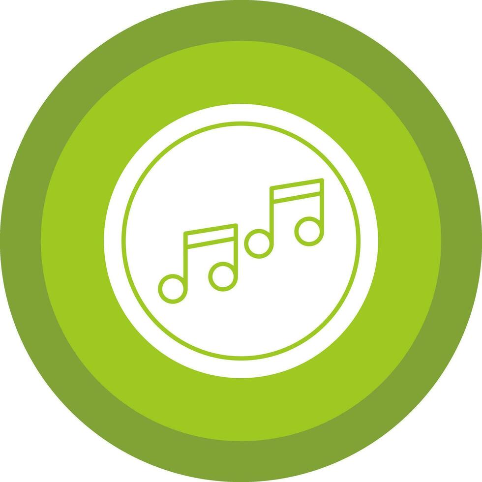 Music note Vector Icon Design