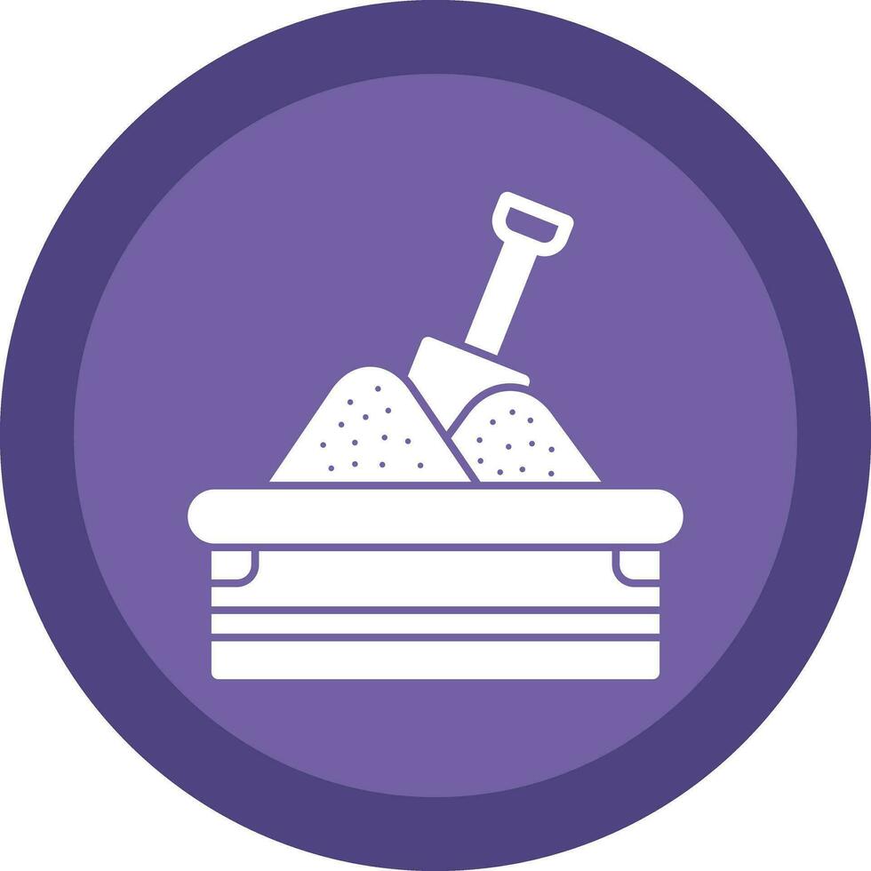 Sandbox Vector Icon Design