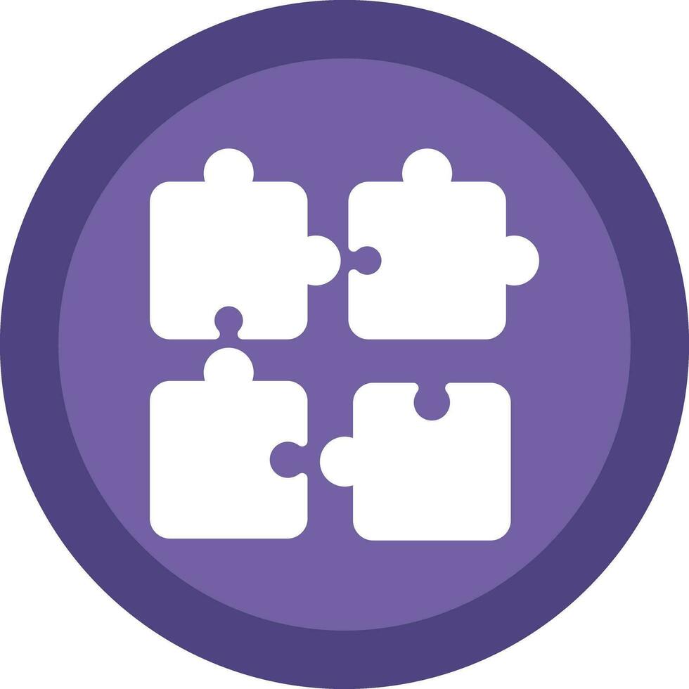 Puzzle Vector Icon Design