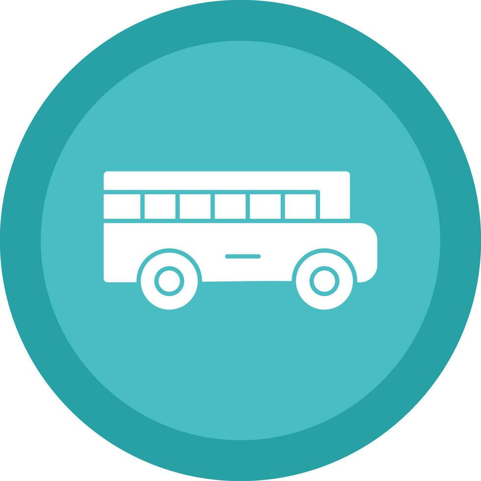 School bus Vector Icon Design