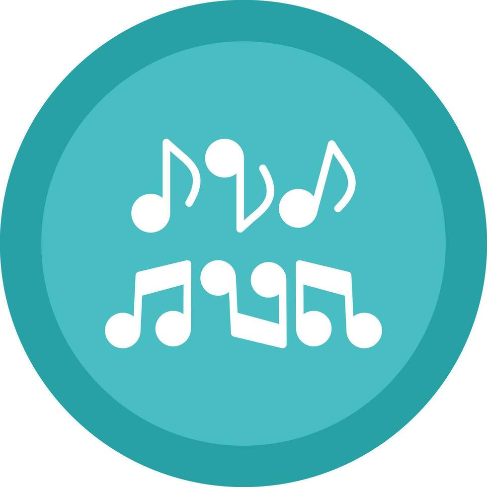 Musical note Vector Icon Design