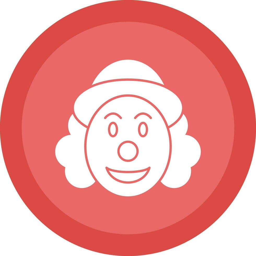 Clown Vector Icon Design