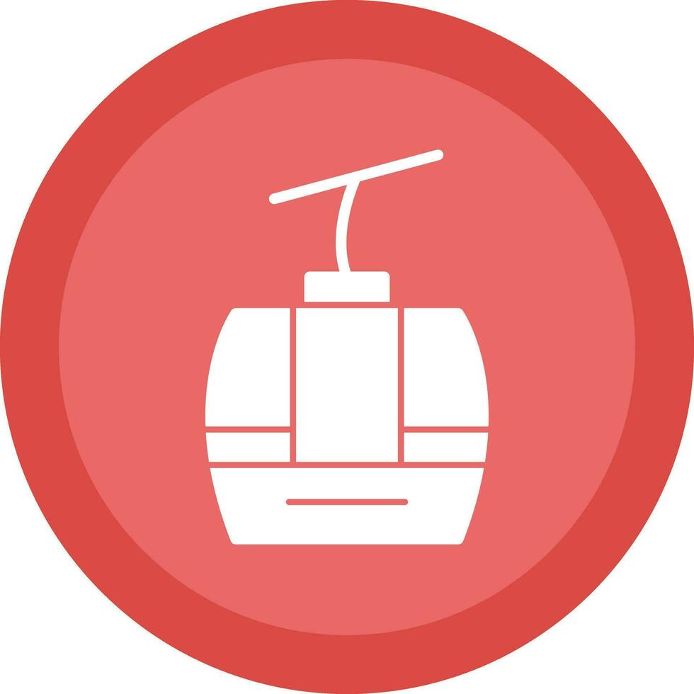 Gondola Vector Icon Design