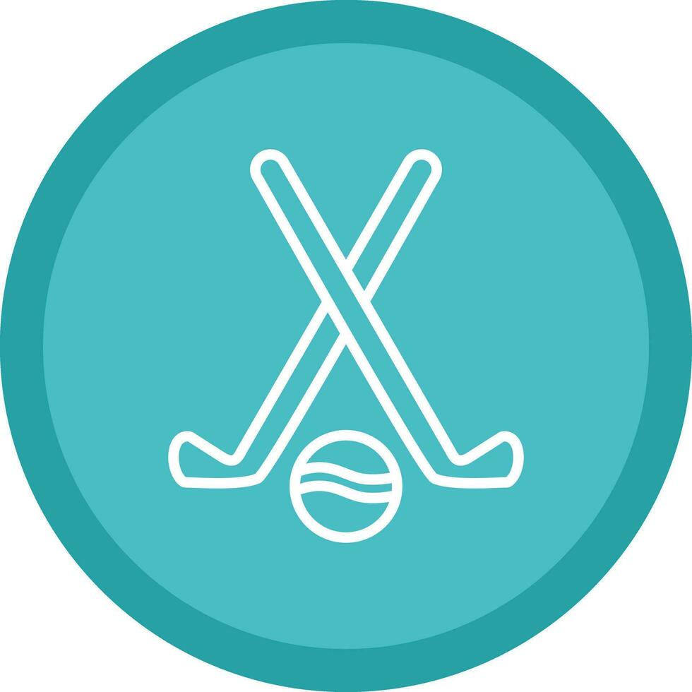 Golf stick Vector Icon Design