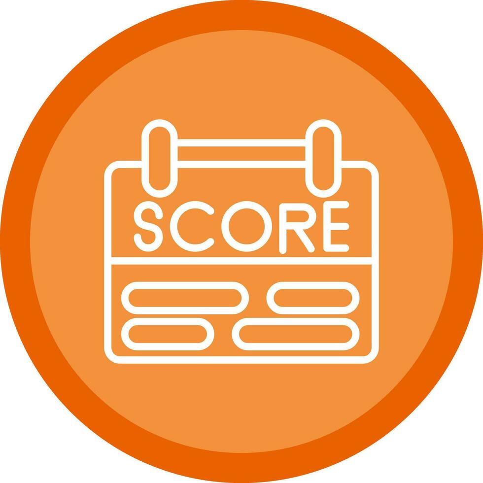 Scoring Vector Icon Design