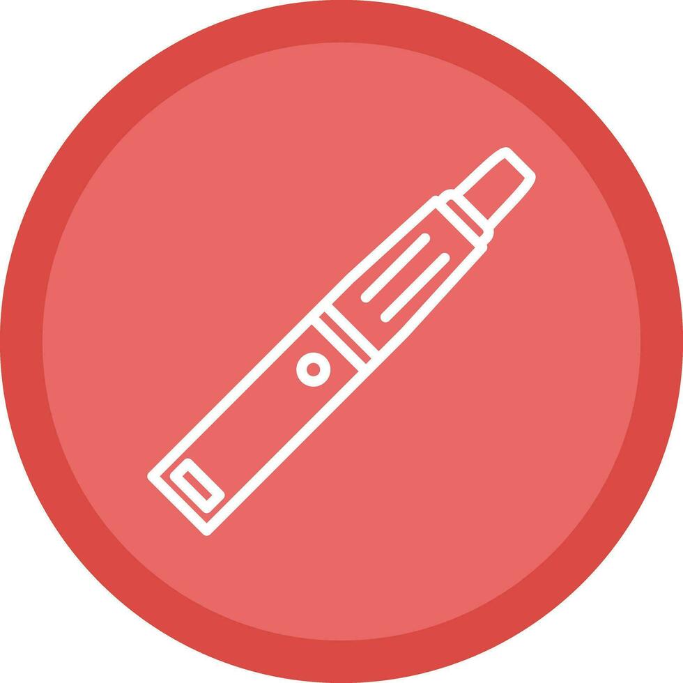 Electronic cigarette Vector Icon Design