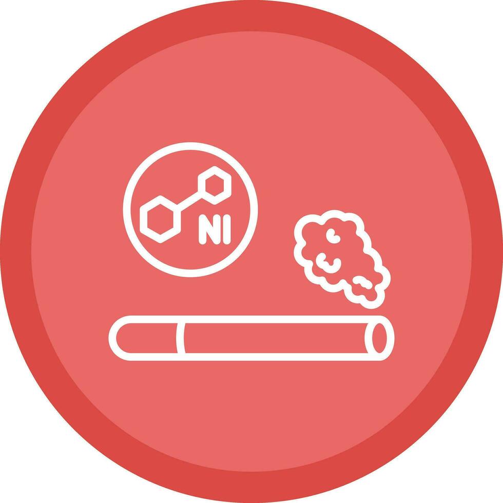 Nicotine Vector Icon Design
