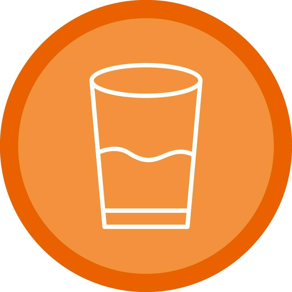 Glass of water Vector Icon Design