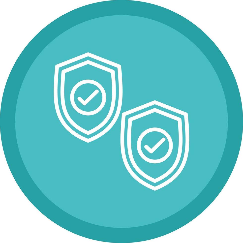 Shields Vector Icon Design