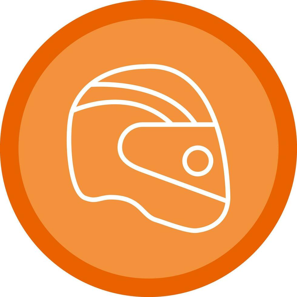 diseño de icono de vector de casco