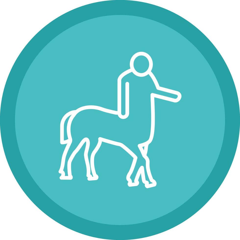 Centaur Vector Icon Design