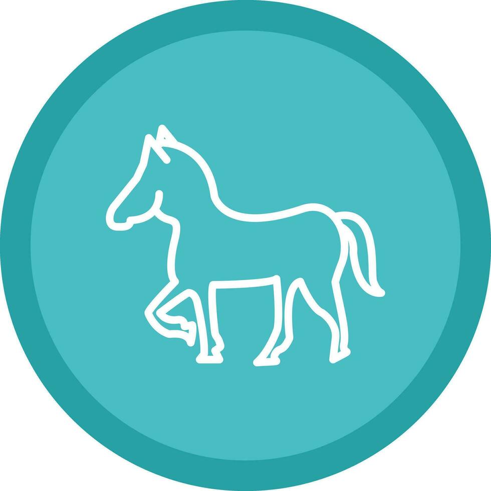 diseño de icono de vector de caballo