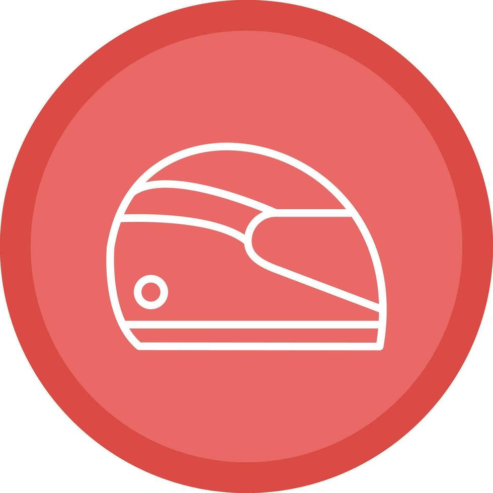 diseño de icono de vector de casco