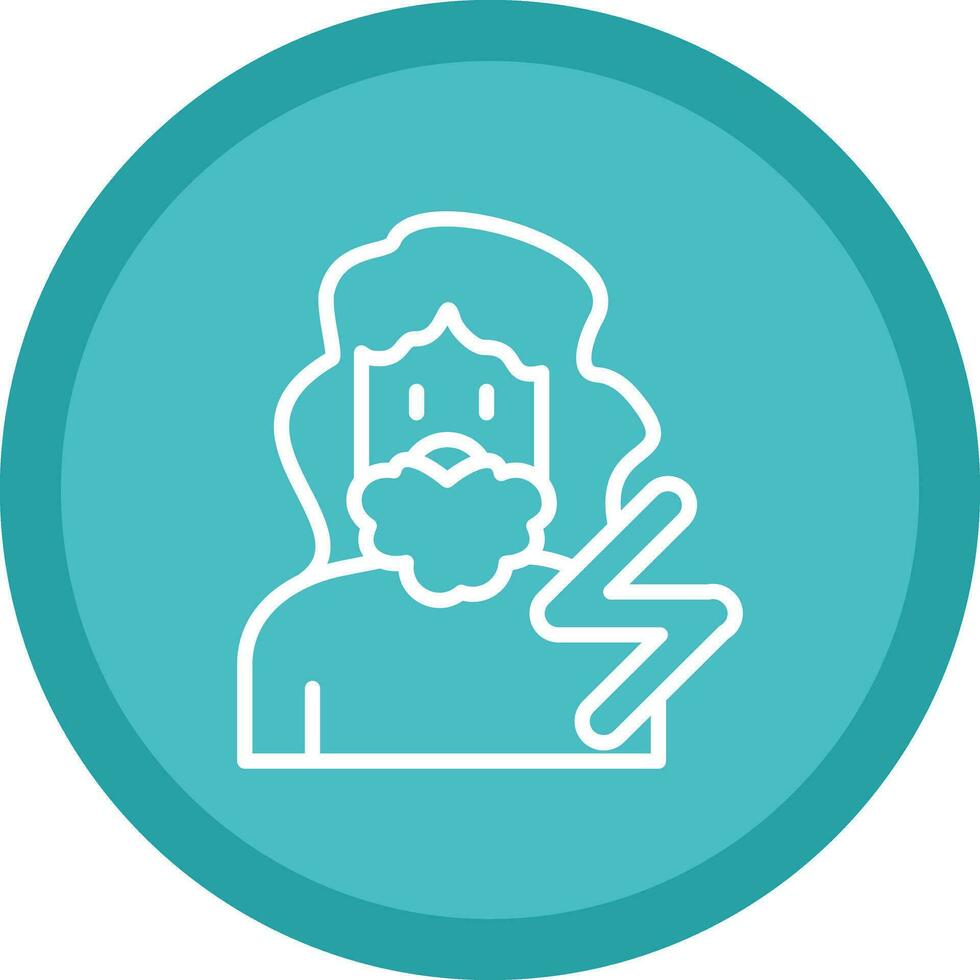 Zeus Vector Icon Design