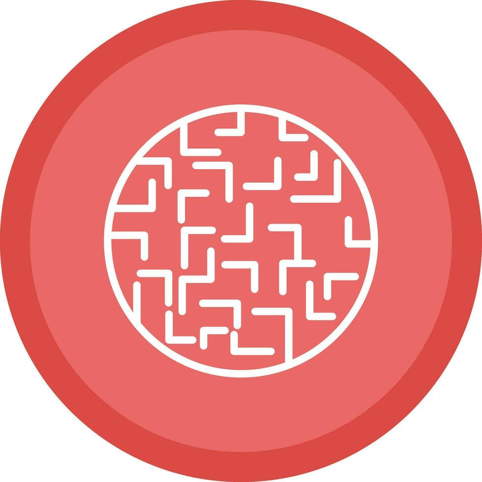 Labyrinth Vector Icon Design